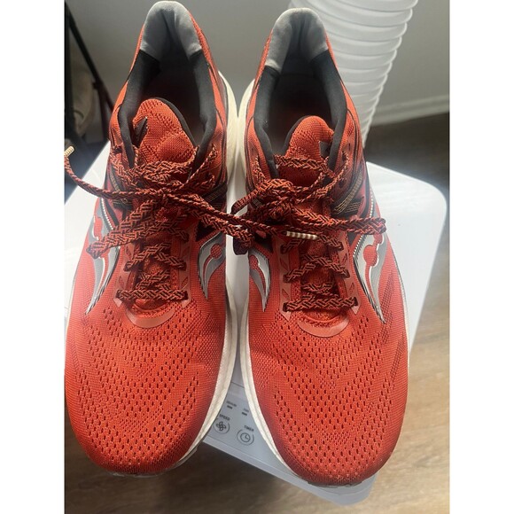 Saucony Triumph 20 “Lava Fossil” running shoes size 12 - Picture 2 of 9